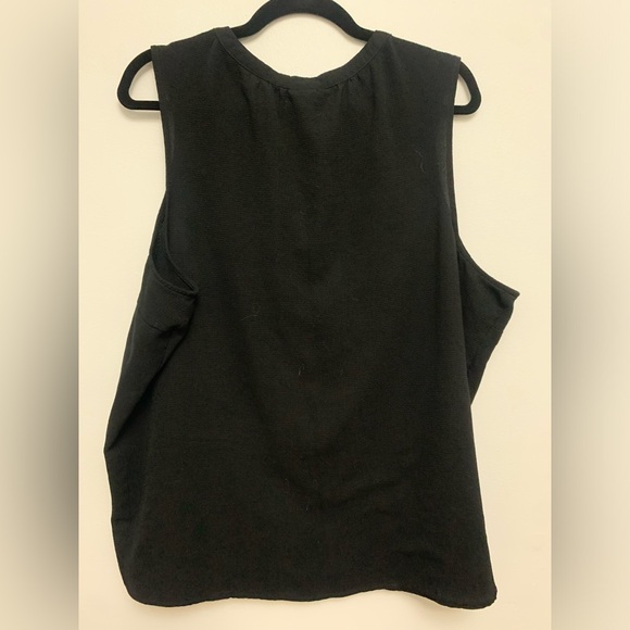 Ava & Viv womens black tank top - Picture 3 of 3